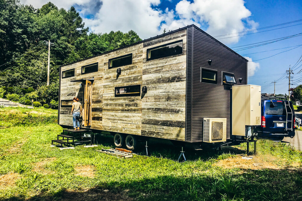 URBAN COWBOYトレーラーハウスの外観